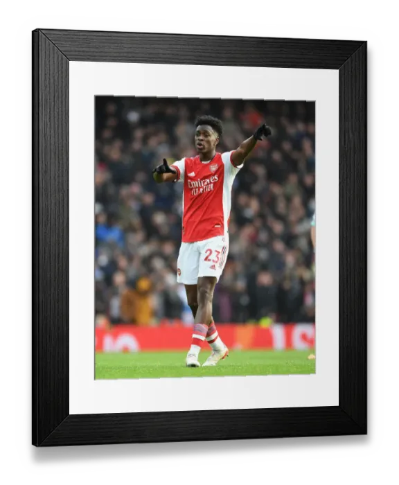 Framed Print : Arsenal vs Newcastle United: Sambi in Action at the Emirates Stadium (Premier League 2021-22) Framed Print : Arsenal vs Newcastle United: Sambi in Action at the Emirates Stadium (Premier League 2021-22)