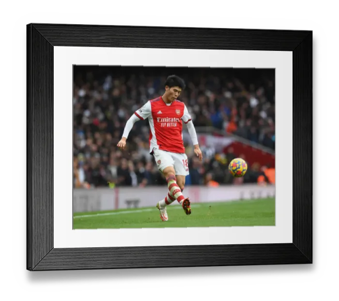 Framed Print : Tomiyasu's Standout Display: Arsenal's Victory over Newcastle United in Premier League 2021-22 Framed Print : Tomiyasu's Standout Display: Arsenal's Victory over Newcastle United in Premier League 2021-22