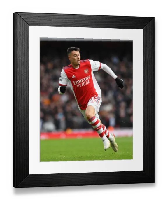 Framed Print : Martinelli Shines: Arsenal's Win Against Newcastle United, Premier League 2021-22