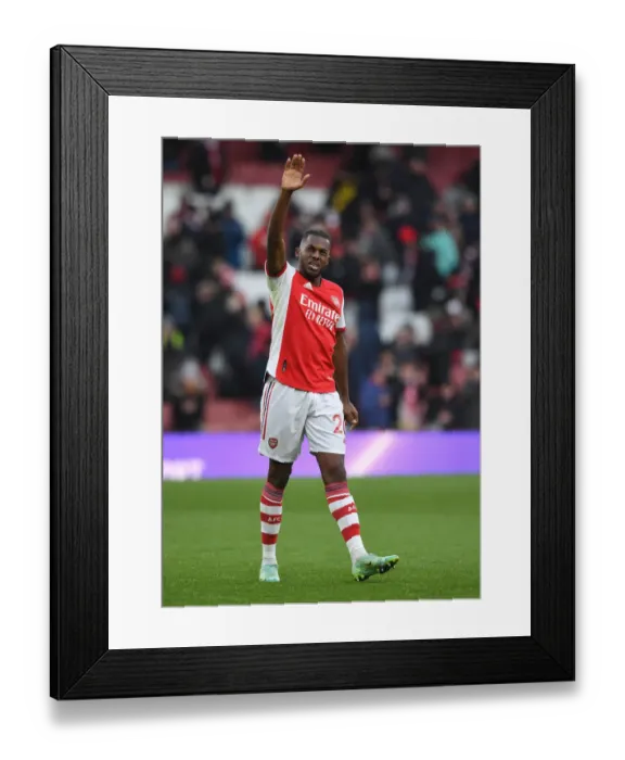 Framed Print : Arsenal's Nuno Tavares Reacts After Arsenal v Newcastle United Premier League Match Framed Print : Arsenal's Nuno Tavares Reacts After Arsenal v Newcastle United Premier League Match
