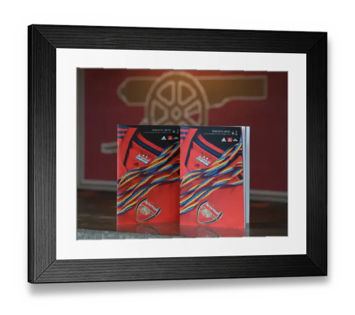 Framed Print : Arsenal vs Newcastle United: Premier League Showdown at Emirates Stadium