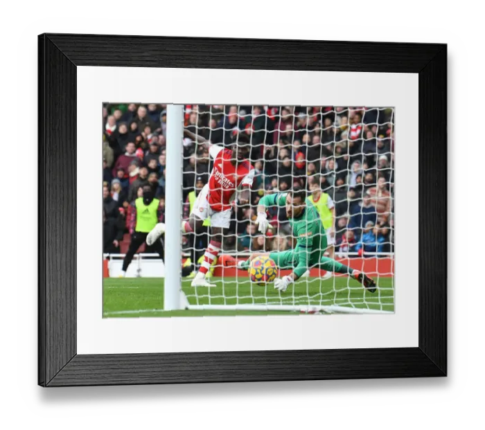 Framed Print : Saka Scores First: Arsenal's Triumph over Newcastle United in the 2021-22 Premier League Framed Print : Saka Scores First: Arsenal's Triumph over Newcastle United in the 2021-22 Premier League