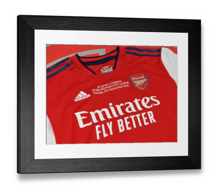 Framed Print : Arsenal vs. Chelsea: FA Women's Cup Final at Wembley Stadium