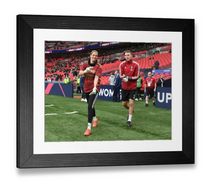 Framed Print : Arsenal Women vs. Chelsea Women: FA Cup Final Showdown at Wembley Stadium Framed Print : Arsenal Women vs. Chelsea Women: FA Cup Final Showdown at Wembley Stadium