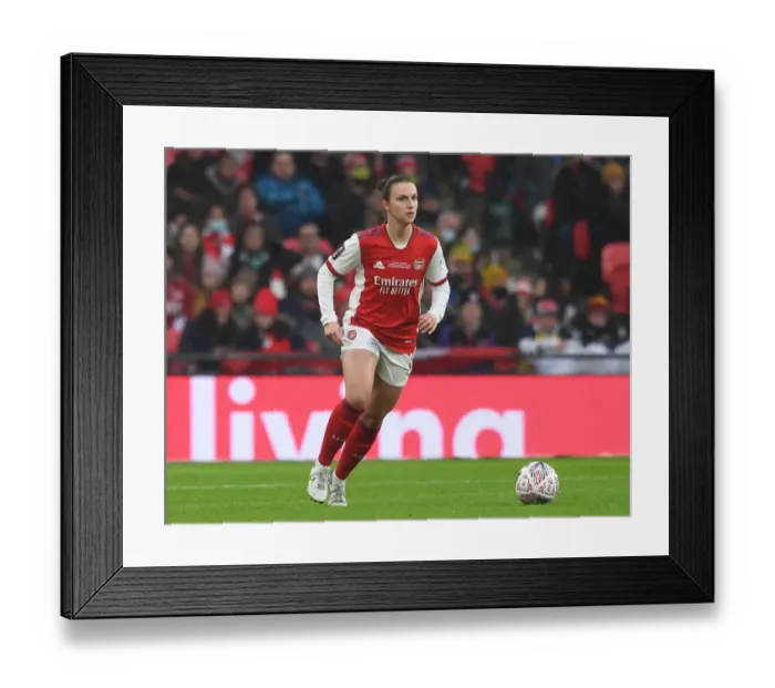 Framed Print : Arsenal's Lotte Wubben-Moy in Action at FA Women's Cup Final vs. Chelsea at Wembley Stadium Framed Print : Arsenal's Lotte Wubben-Moy in Action at FA Women's Cup Final vs. Chelsea at Wembley Stadium
