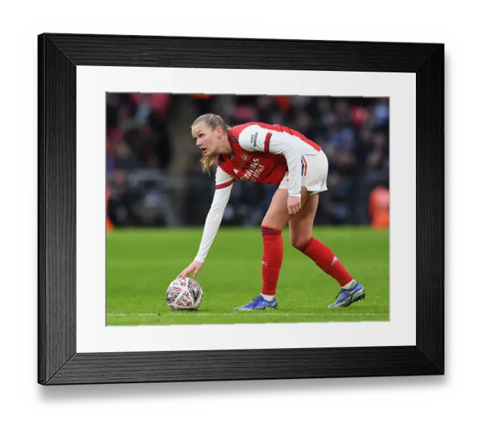 Framed Print : Arsenal vs. Chelsea: FA Women's Cup Final at Wembley Stadium Framed Print : Arsenal vs. Chelsea: FA Women's Cup Final at Wembley Stadium