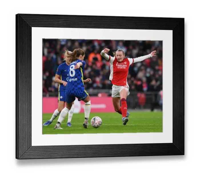 Framed Print : FA Women's Cup Final: Arsenal vs. Chelsea Showdown at Wembley Stadium Framed Print : FA Women's Cup Final: Arsenal vs. Chelsea Showdown at Wembley Stadium