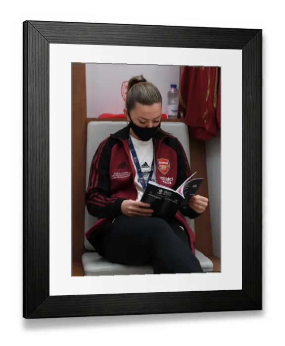 Framed Print : FA Cup Final Showdown: Arsenal Women vs. Chelsea Women at Wembley Stadium