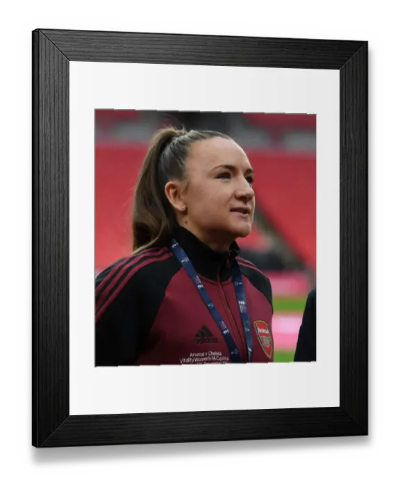 Framed Print : Arsenal vs. Chelsea: FA Women's Cup Final at Wembley Stadium