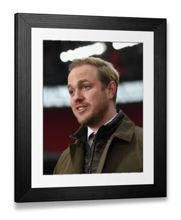 Framed Print : Arsenal's Jonas Eidevall Gears Up for FA Cup Final Clash against Chelsea at Wembley Stadium