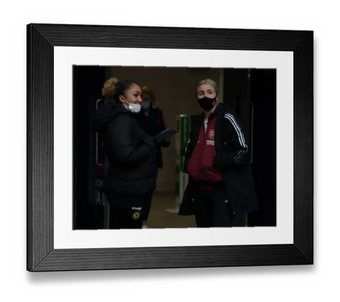 Framed Print : Arsenal vs. Chelsea: FA Women's Cup Final Showdown at Wembley Stadium Framed Print : Arsenal vs. Chelsea: FA Women's Cup Final Showdown at Wembley Stadium