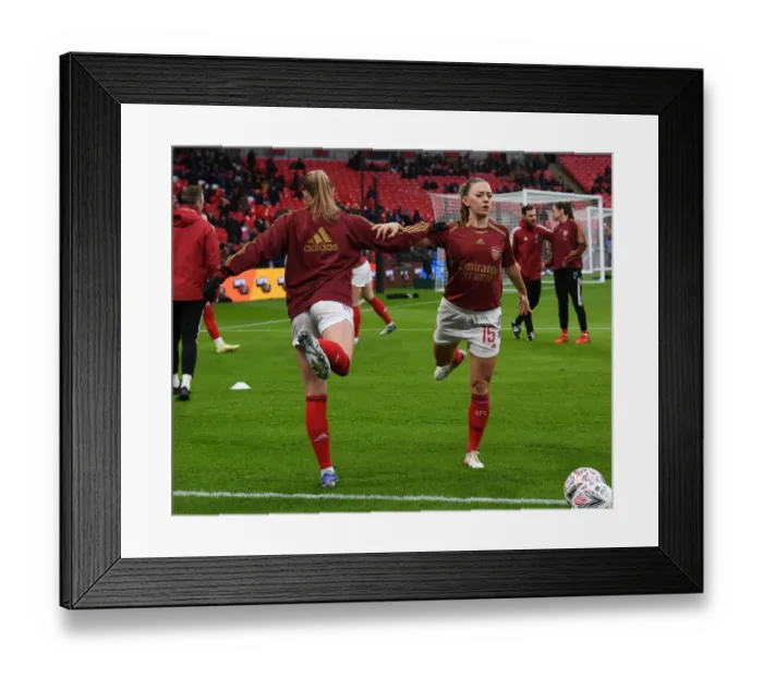 Framed Print : FA Cup Final: Arsenal Women vs. Chelsea Women at Wembley Stadium Framed Print : FA Cup Final: Arsenal Women vs. Chelsea Women at Wembley Stadium