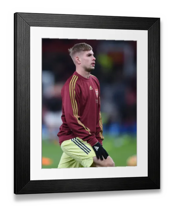 Framed Print : Arsenal's Emile Smith Rowe Warming Up Ahead of Manchester United Clash - Premier League 2020-21 Framed Print : Arsenal's Emile Smith Rowe Warming Up Ahead of Manchester United Clash - Premier League 2020-21