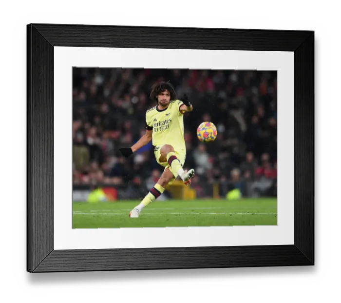 Framed Print : Elneny's Determined Showdown: Arsenal vs Manchester United (Premier League 2020-21) Framed Print : Elneny's Determined Showdown: Arsenal vs Manchester United (Premier League 2020-21)