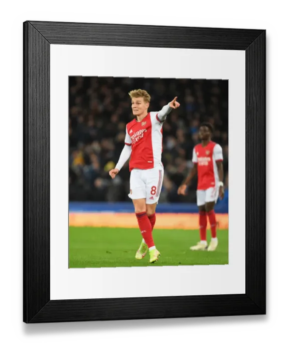 Framed Print : Martin Odegaard in Action: Everton vs Arsenal, Premier League 2020-21 Framed Print : Martin Odegaard in Action: Everton vs Arsenal, Premier League 2020-21