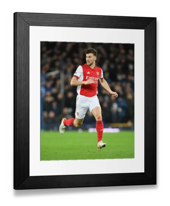 Framed Print : Arsenal's Kieran Tierney in Action: Everton vs Arsenal (2020-21) Framed Print : Arsenal's Kieran Tierney in Action: Everton vs Arsenal (2020-21)