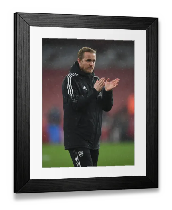 Framed Print : Arsenal Women vs. FC Barcelona: Eidevall's Team Faces Champions in UEFA Womens Champions League Framed Print : Arsenal Women vs. FC Barcelona: Eidevall's Team Faces Champions in UEFA Womens Champions League