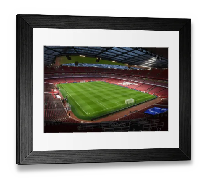 Framed Print : Arsenal Women vs. Barcelona: UEFA Women's Champions League at Emirates Stadium Framed Print : Arsenal Women vs. Barcelona: UEFA Women's Champions League at Emirates Stadium