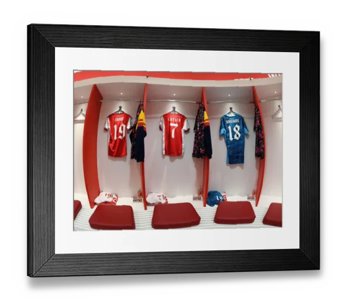Framed Print : Arsenal Women vs. Barcelona Women: A UEFA Women's Champions League Showdown at Meadow Park