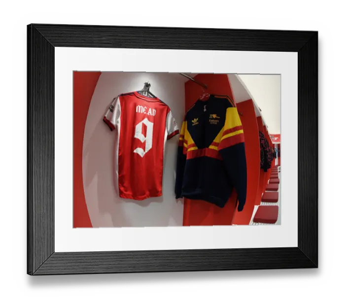 Framed Print : Arsenal Women vs. Barcelona Women: A UEFA Women's Champions League Showdown at Meadow Park