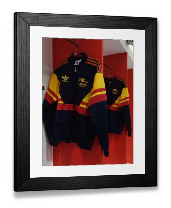 Framed Print : Arsenal Women vs. FC Barcelona: Champions League Clash at Emirates Stadium