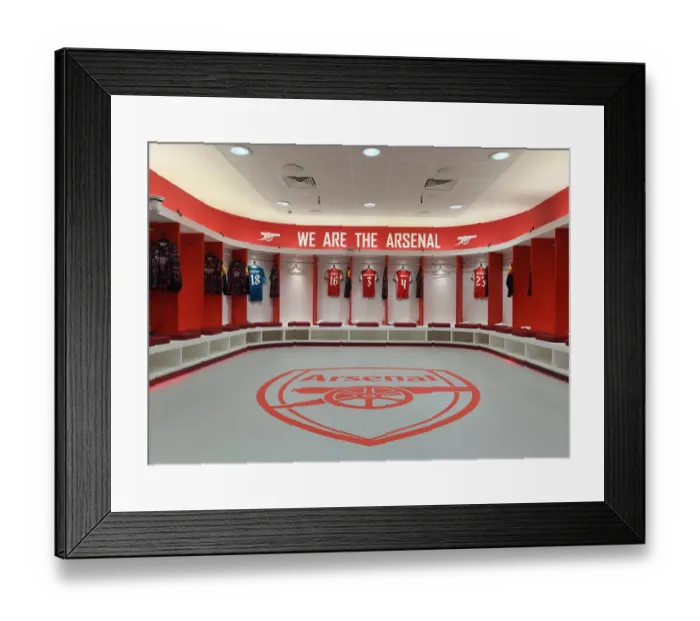 Framed Print : Arsenal WFC vs. FC Barcelona: Preparing for the UEFA Women's Champions League Clash at Meadow Park