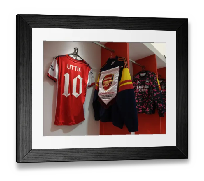 Framed Print : Arsenal Women vs. FC Barcelona: A UEFA Women's Champions League Showdown at Meadow Park