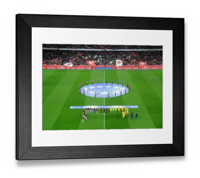 Framed Print : Arsenal WFC vs. FC Barcelona: A UEFA Women's Champions League Showdown at Emirates Stadium Framed Print : Arsenal WFC vs. FC Barcelona: A UEFA Women's Champions League Showdown at Emirates Stadium
