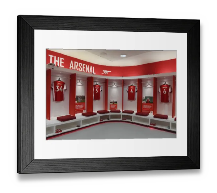 Framed Print : Arsenal: Pre-Match Focus in the Changing Room before Southampton Clash (Premier League 2021-22) Framed Print : Arsenal: Pre-Match Focus in the Changing Room before Southampton Clash (Premier League 2021-22)