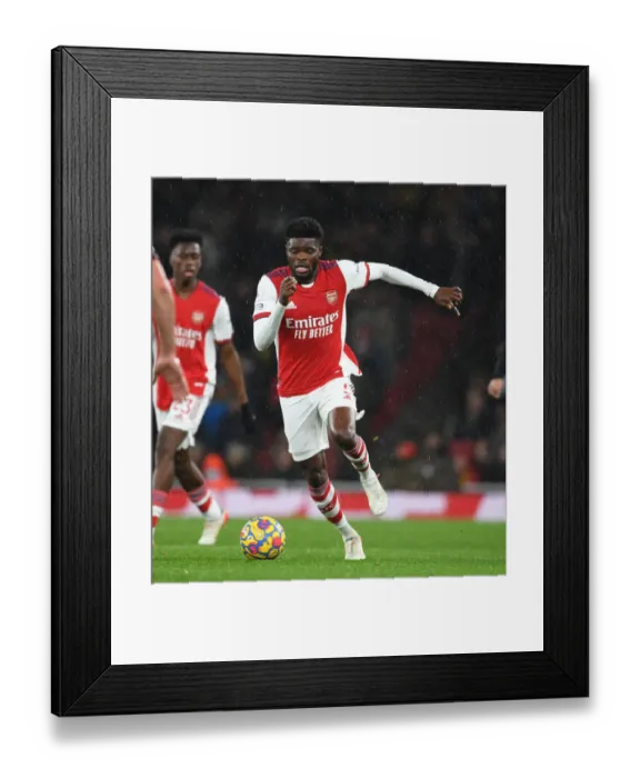 Framed Print : Thomas Partey: Arsenal vs Southampton, Premier League 2021-22 - In Action Framed Print : Thomas Partey: Arsenal vs Southampton, Premier League 2021-22 - In Action