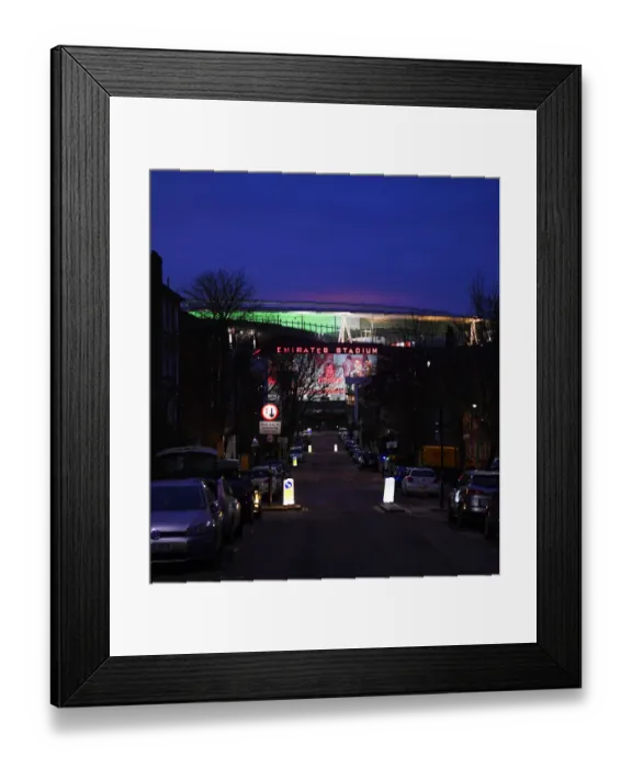 Framed Print : Arsenal v West Ham United - Premier League