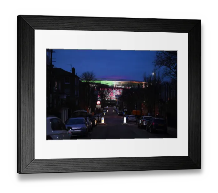Framed Print : Arsenal vs. West Ham United: Premier League Clash at Emirates Stadium Framed Print : Arsenal vs. West Ham United: Premier League Clash at Emirates Stadium