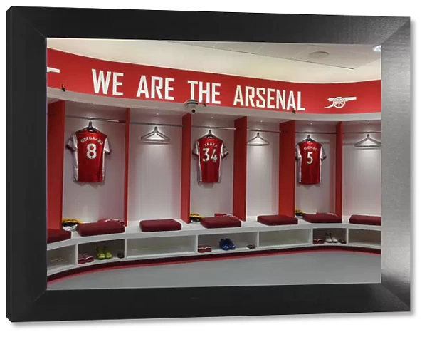 Arsenal Changing Room: Pre-Match Focus Against West Ham United (Premier League 2021-22)