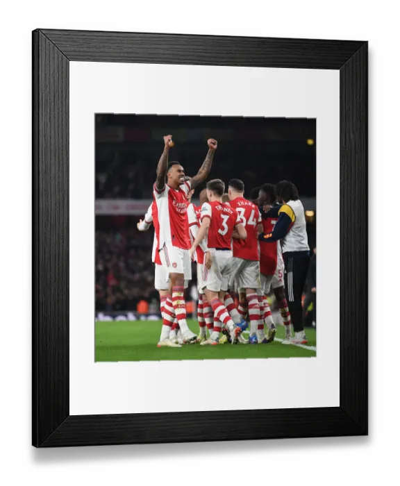 Framed Print : Arsenal's Martinelli Scores First Goal in Arsenal v West Ham United Premier League Clash Framed Print : Arsenal's Martinelli Scores First Goal in Arsenal v West Ham United Premier League Clash