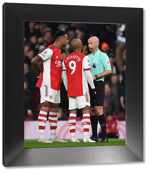 Arsenal vs. West Ham: Gabriel and Lacazette Controversy at Emirates Stadium