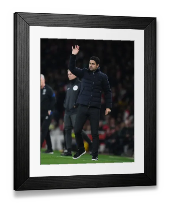 Framed Print : Mikel Arteta Leads Arsenal in Premier League Clash Against West Ham United Framed Print : Mikel Arteta Leads Arsenal in Premier League Clash Against West Ham United