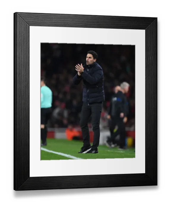 Framed Print : Mikel Arteta Goes Head-to-Head with West Ham United in Premier League Showdown Framed Print : Mikel Arteta Goes Head-to-Head with West Ham United in Premier League Showdown