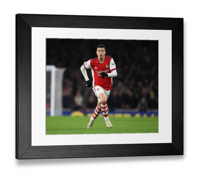 Framed Print : Gabriel Martinelli's Stellar Show: Arsenal's Victory Against West Ham United