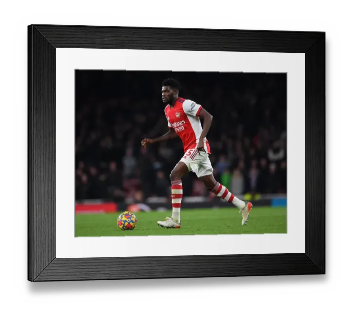 Framed Print : Thomas Partey in Action: Arsenal vs. West Ham United, Premier League 2021-22 Framed Print : Thomas Partey in Action: Arsenal vs. West Ham United, Premier League 2021-22