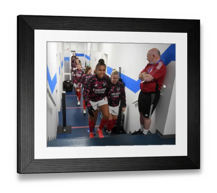 Framed Print : Arsenal WFC vs. 1899 Hoffenheim: Battle in the UEFA Women's Champions League (2021-22) Framed Print : Arsenal WFC vs. 1899 Hoffenheim: Battle in the UEFA Women's Champions League (2021-22)