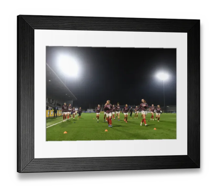 Framed Print : Arsenal Women Prepare for UEFA Champions League Clash against 1899 Hoffenheim Framed Print : Arsenal Women Prepare for UEFA Champions League Clash against 1899 Hoffenheim