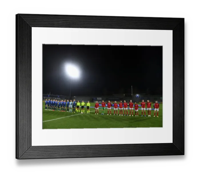 Framed Print : Arsenal WFC vs. 1899 Hoffenheim: A Battle in the UEFA Women's Champions League Framed Print : Arsenal WFC vs. 1899 Hoffenheim: A Battle in the UEFA Women's Champions League