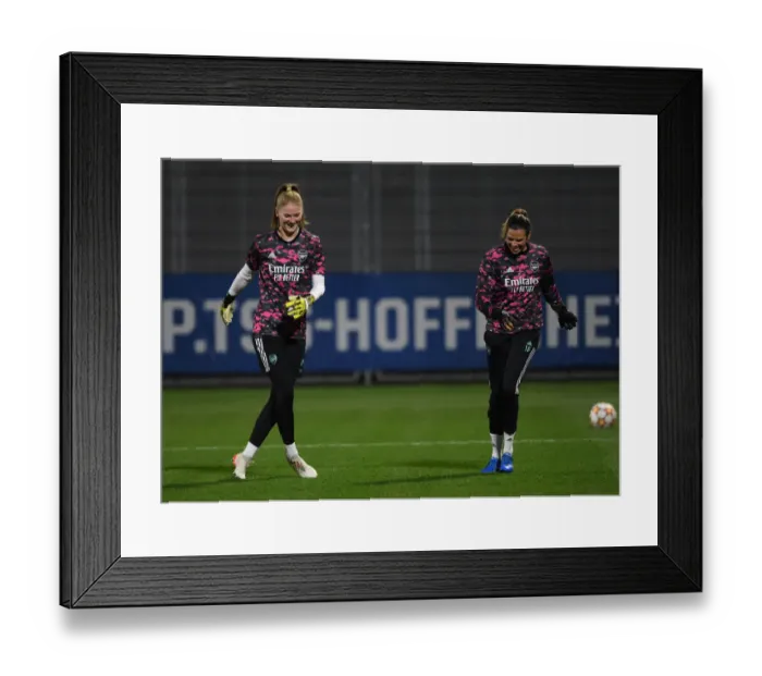 Framed Print : Arsenal WFC vs. 1899 Hoffenheim: A Battle in the UEFA Women's Champions League Framed Print : Arsenal WFC vs. 1899 Hoffenheim: A Battle in the UEFA Women's Champions League