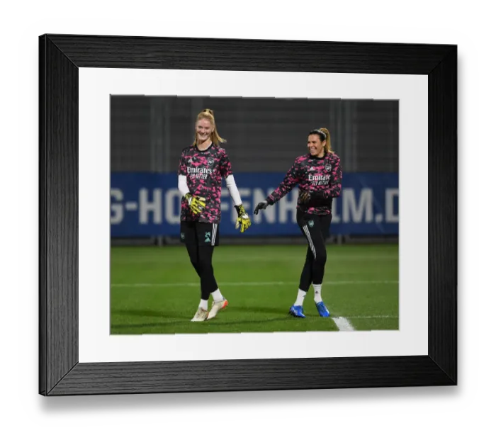 Framed Print : Arsenal Women Face Off Against 1899 Hoffenheim in UEFA Champions League Clash Framed Print : Arsenal Women Face Off Against 1899 Hoffenheim in UEFA Champions League Clash