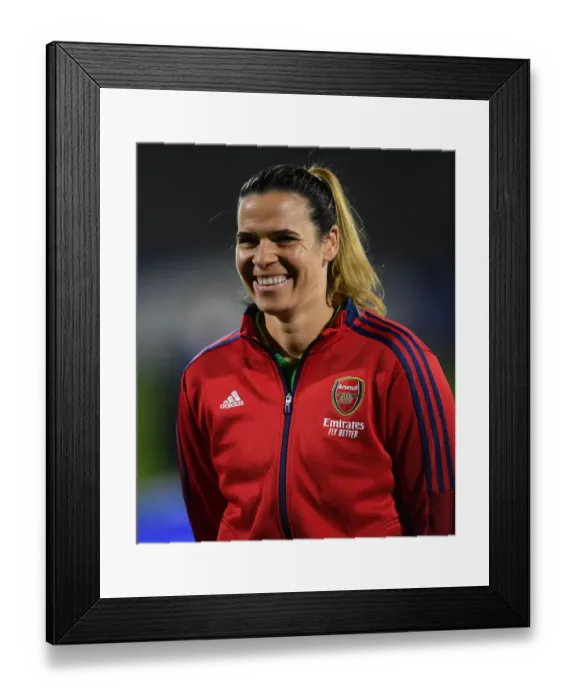 Framed Print : Arsenal WFC vs. 1899 Hoffenheim: A Battle in the UEFA Women's Champions League