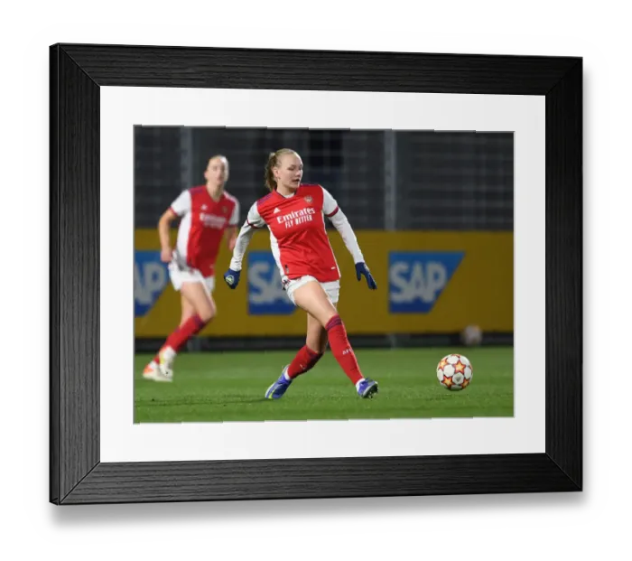 Framed Print : Arsenal Women Battle 1899 Hoffenheim in UEFA Champions League Clash Framed Print : Arsenal Women Battle 1899 Hoffenheim in UEFA Champions League Clash
