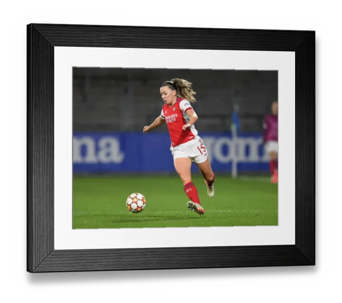 Framed Print : Arsenal Women Battle Hoffenheim in UEFA Champions League Showdown Framed Print : Arsenal Women Battle Hoffenheim in UEFA Champions League Showdown