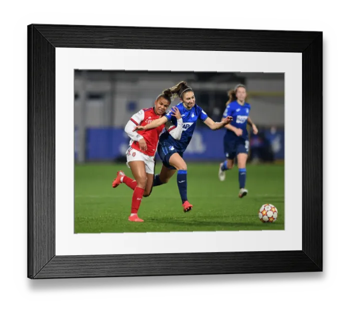 Framed Print : Arsenal Women Face Off Against 1899 Hoffenheim in UEFA Champions League Group C Framed Print : Arsenal Women Face Off Against 1899 Hoffenheim in UEFA Champions League Group C