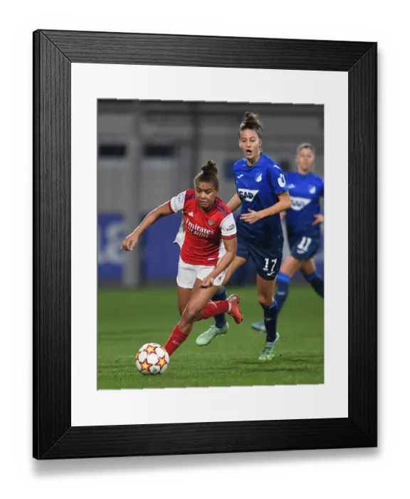 Framed Print : Arsenal Women Face Hoffenheim in UEFA Champions League Showdown