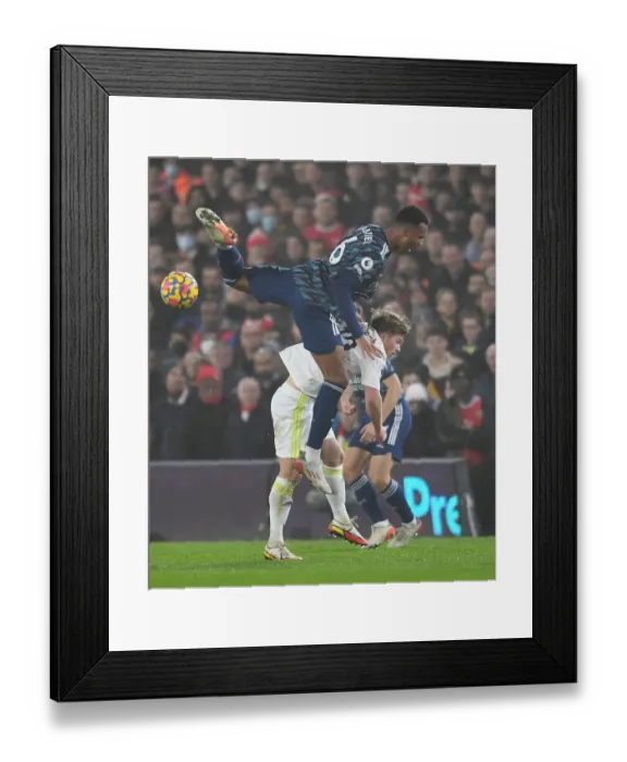 Framed Print : Arsenal vs Leeds United: Premier League Clash at Elland Road (December 2021)